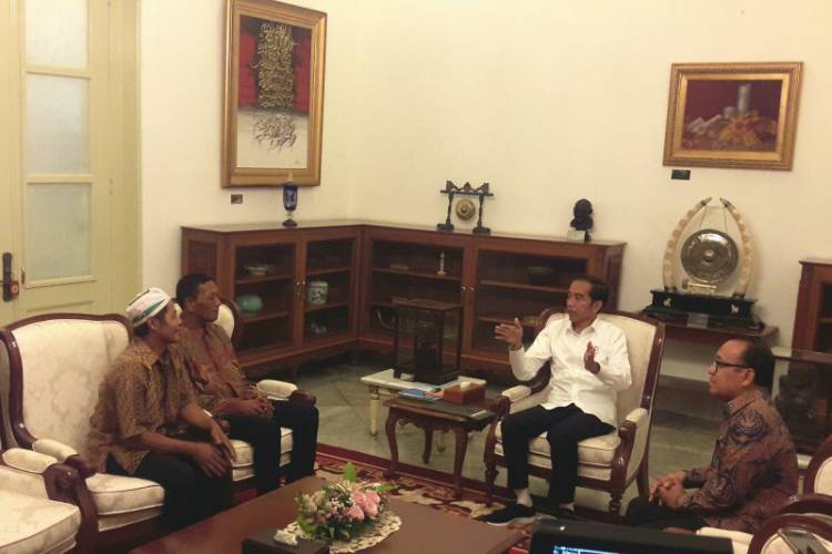 Jokowi Dialog dengan Korban Penjarahan 22 Mei