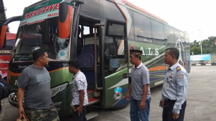 Jelang Lebaran, Jumlah Bus di Sarolangun Tembus 200 Unit Perhari