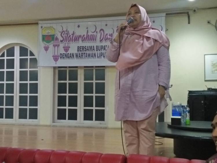 Buka Puasa Bersama Awak Media, Masnah: Terus Jaga Kekompakan