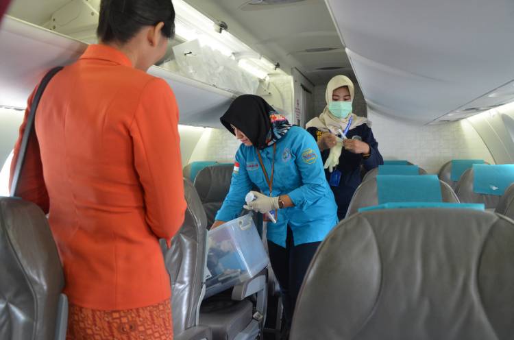 Hanya Garuda yang Bersedia Awak Maskapainya Dites Urine BNNP Jambi