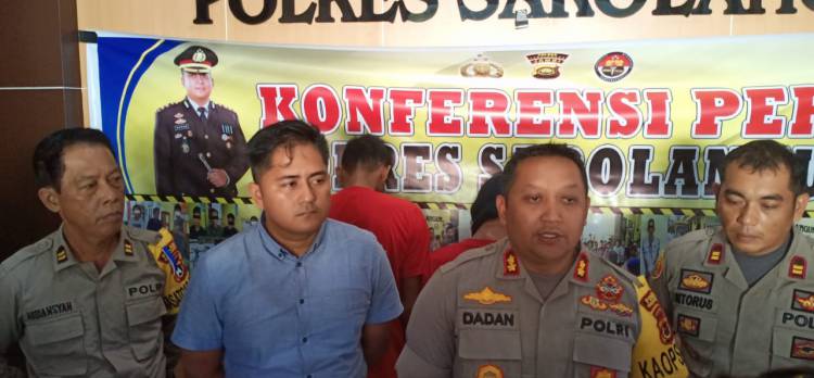 Dua Garong Todong Pakai Senpi, Motor dan HP Korban Dibawa Kabur