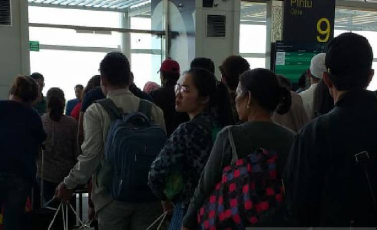 Arus Balik, 37 Unit Pesawat Keberangkatan di Bandara Internasional Kualanamu