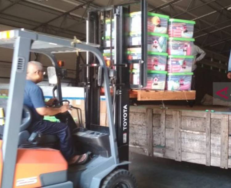 PMI Kirim Logistik Bantuan untuk Korban Banjir Parah di Konawe
