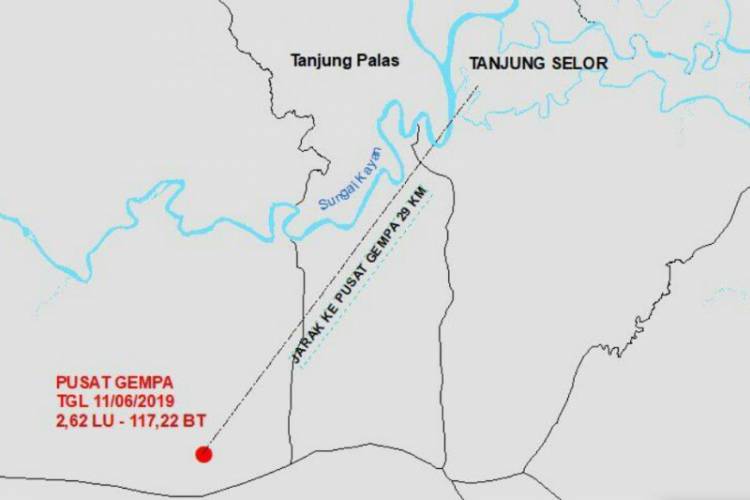 Warga Bulungan Sempat Berlarian Keluar Rumah Akibat Gempa