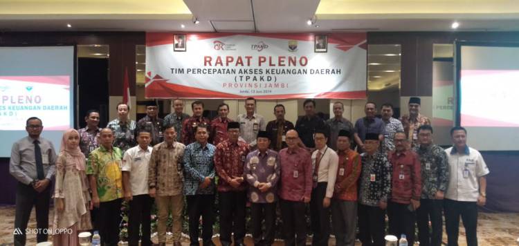 Pleno Tim TPKAD Provinsi Jambi, Gubernur: Realisasi Penyaluran Bantuan Pangan Non Tunai Jadikan Jambi 10 Terbaik