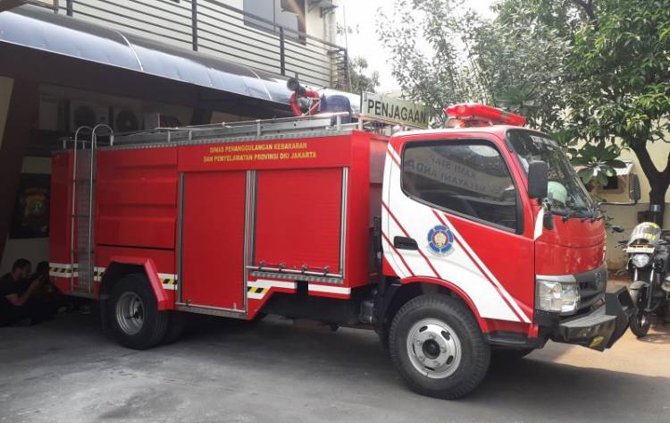 Ditinggal Sopir Ke Toilet, Mobil Damkar Sunter Raib Digondol Maling