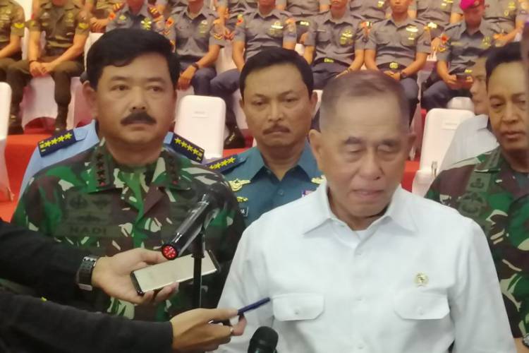 Menhan: Ada Tiga Persen Prajurit TNI Terpapar Radikalisme