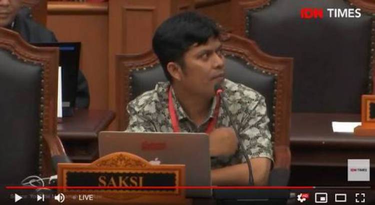 Sidang MK, Saksi Fakta Ungkapkan Pelatihan Saksi TKN Ajarkan Kecurangan