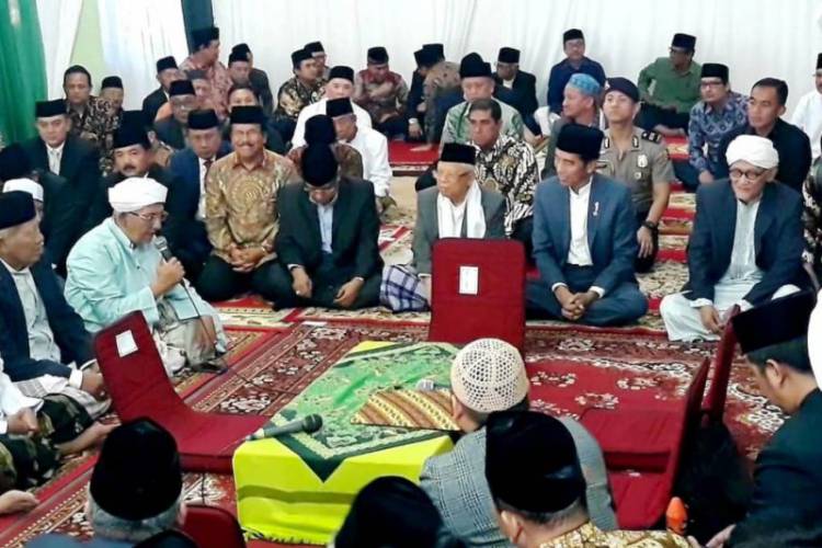 Jokowi Jadi Saksi Nikah Putri Rais AAM PBNU