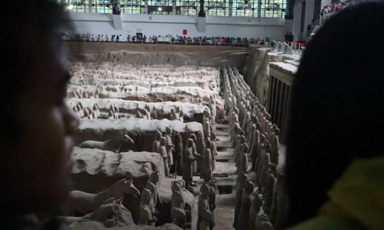 Prajurit Terakota Xi'an Ternyata Punya Kemiripan Borobudur