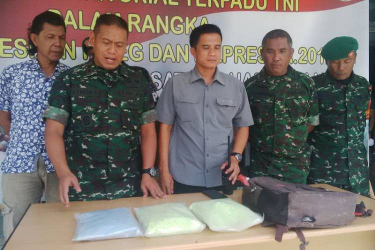 IRT di Bengkalis Temukan Tas Berisikan Ekstasi Senilai Rp6 Miliar