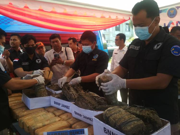 Brigjen Heru: Pengguna Terbesar Narkotika di Jambi dari Kalangan Pekerja