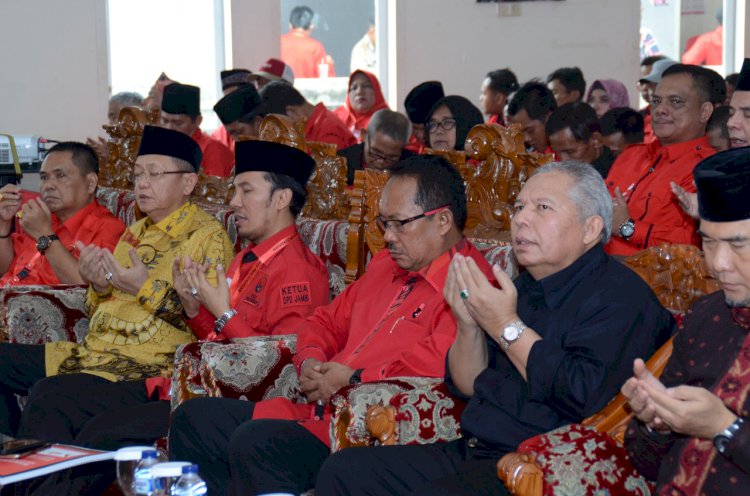 LUAR BIASA, Edi Purwanto Pimpin Kembali PDIP Provinsi Jambi