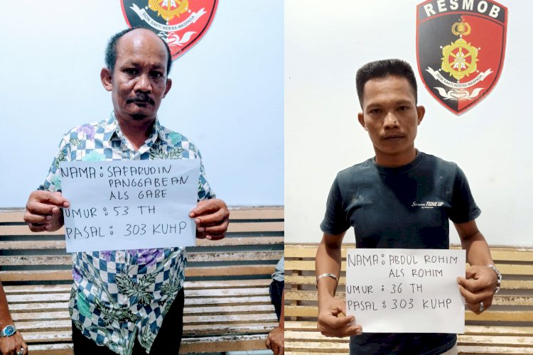 Dua Penjual Togel di Muaro Jambi Diringkus Tim Resmob Polda Jambi