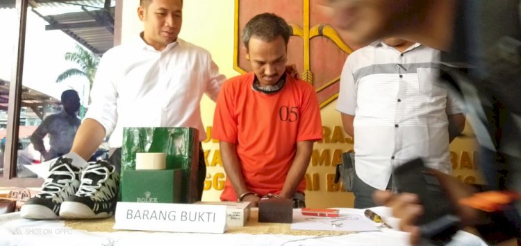 Curi Kalung Berlian, Buruh Bangunan di Jelutung Ini Tak Berkutik Ditangkap Polisi