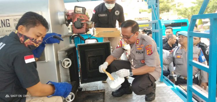 Musnahkan Narkotika Senilai Rp 10 Miliar, Kapolda Jambi: Ini Kejahatan Luar Biasa