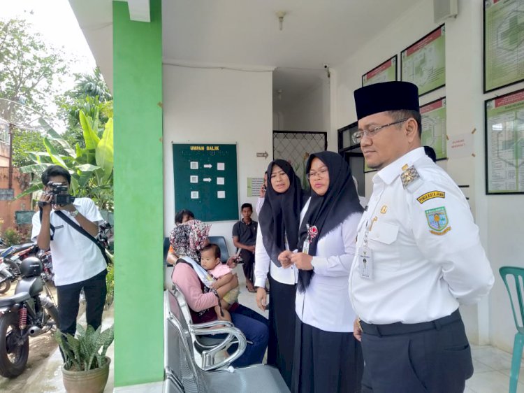 Wakil Walikota Jambi Kunker di Puskesmas Paal V