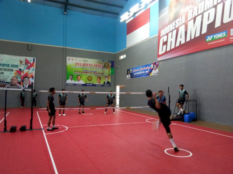 Jelang Pra-PON, Kontra All Star Sukabumi Tim Sepak Takraw Jambi Memuaskan