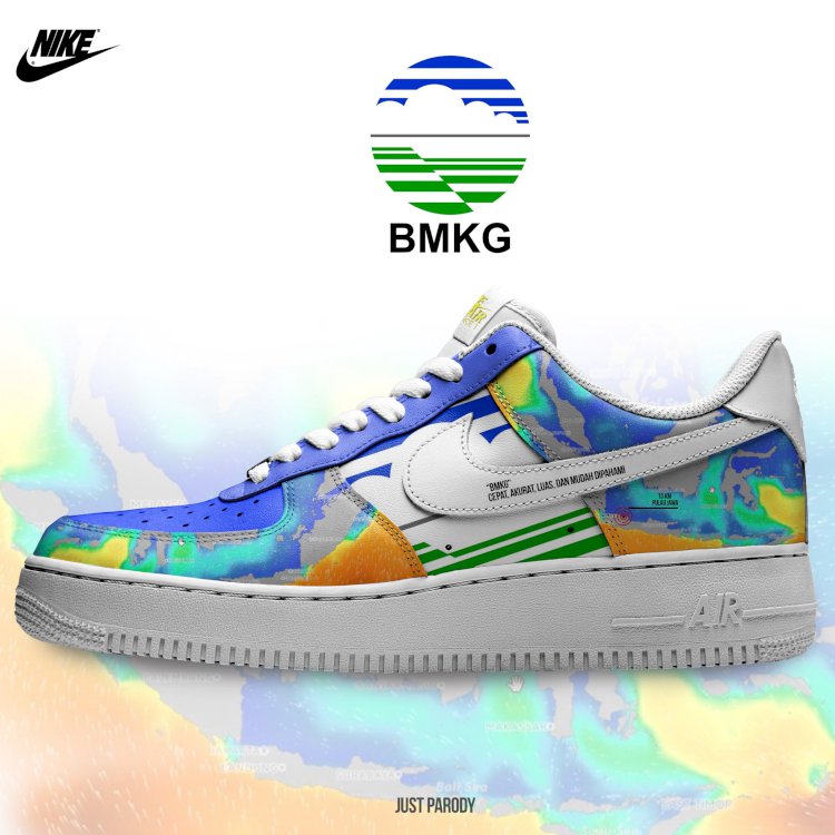 Gegara Gempa Banten & Jakarta, Pria Ini Ciptakan Sepatu Sneakers BMKG