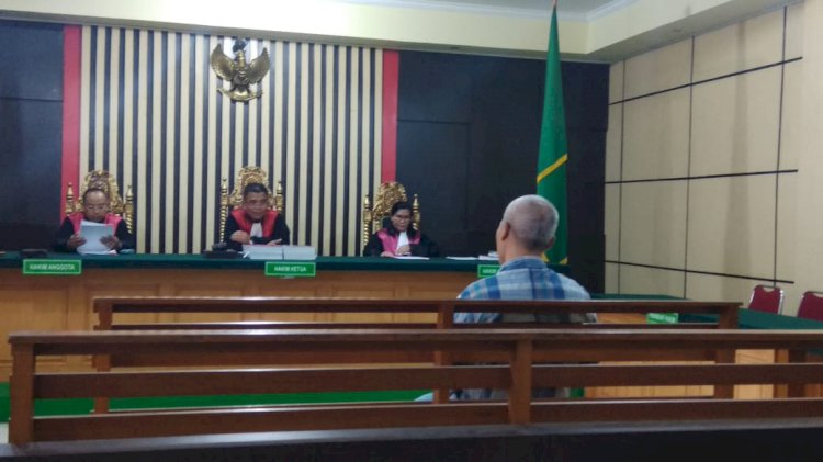 Kasus Embung Tebo, Hakim: Gara-gara Anda Tandatangani kan, Cair Semua Dananya 100 Persen