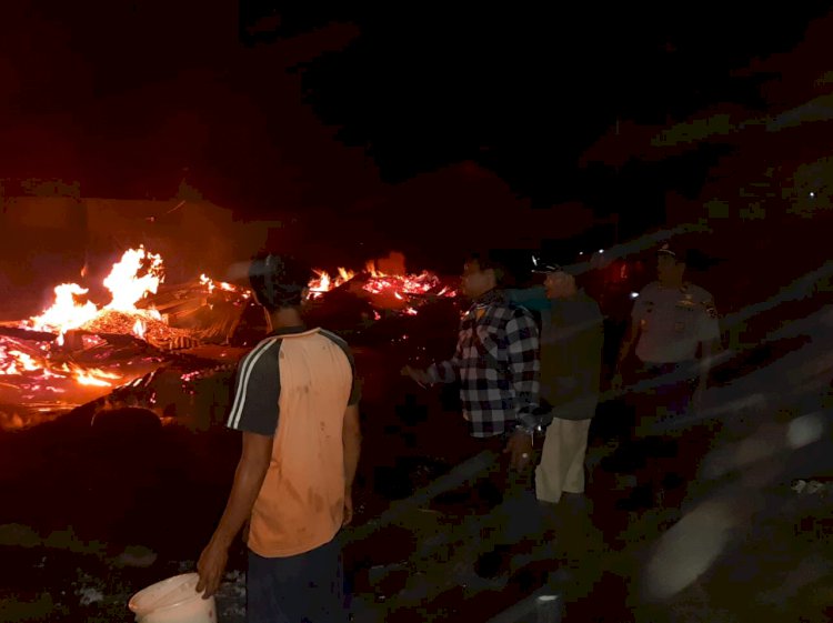 Di Merangin, Enam Rumah Ludes Diamuk Sijago Merah