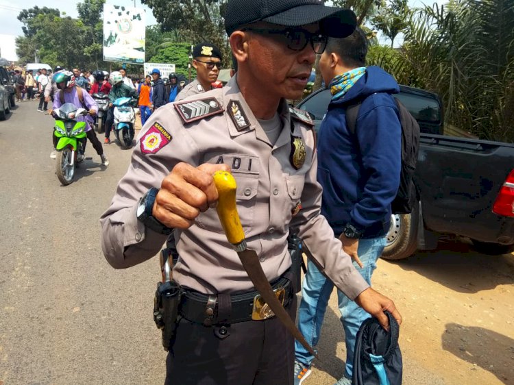 Tawuran Pelajar di Jambi, Polisi Temukan Senjata Tajam
