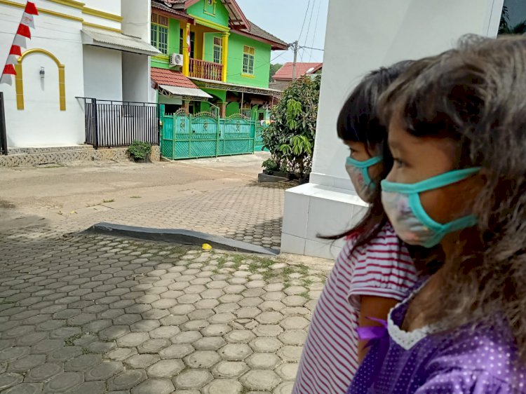 Kabut Asap Mengancam Kesehatan Anak Jambi