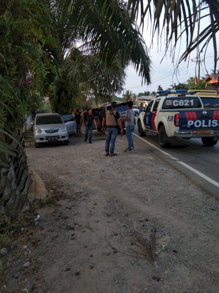 Aksi Kejar-kejaran Polisi Jambi dan Mobil Bermuatan Diduga Ratusan Kilo Ganja