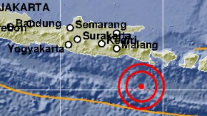 BMKG Sebut Dua Kali Gempa Guncang Bali