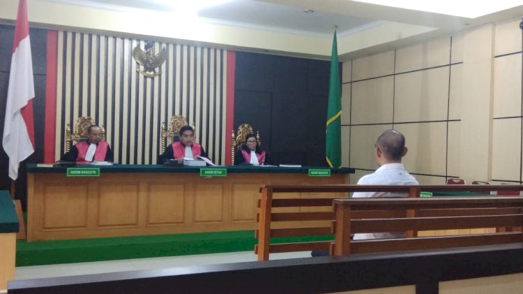 Tersangka Korupsi Taman Hijau Bungo Jalani Sidang Perdana