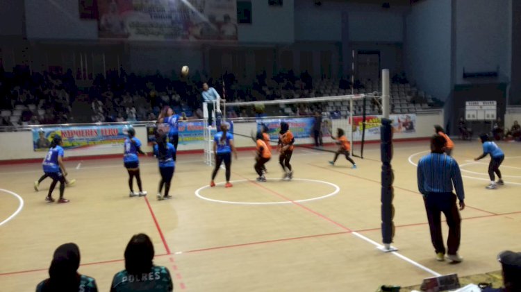 Tim Putri Polres Muarojambi Tumbangkan Tim Batanghari