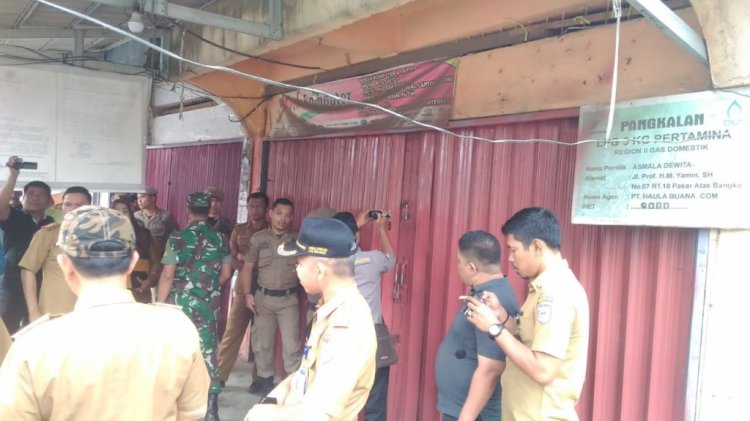 Empat Pangkalan Gas Elpiji di Merangin Disanksi Agen