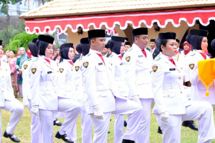 13 Pekerja Migran Jadi Paskibra di Johor Malaysia