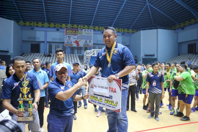 Tim Putra Polres Sarolangun Harus Puas Jadi Runner Up Kapolda Jambi Cup