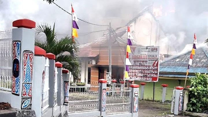 Provokasi Massa, Lapas Sorong Terbakar dan Sebagian Napi Kabur