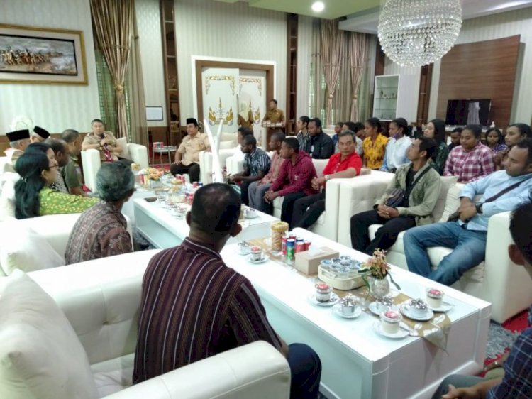 Kumpulkan Warga asal Papua di Kota Jambi, Walikota: Wajib Bagi Saya Melindungi Kalian