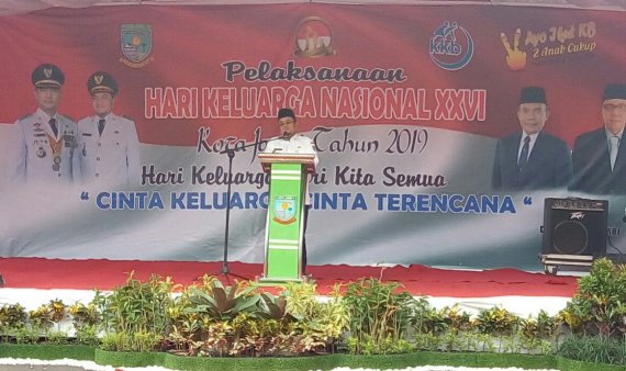 Hadiri Peringatan Harganas XXVI, Wawako Jambi: Hari Keluarga Hari Kita Semua, Cinta Keluarga Cinta Terencana
