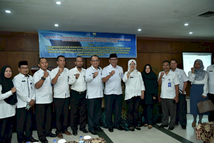 Sekdaprov: OPD Harus Tingkatkan Kualitas Pelayanan Informasi Publik