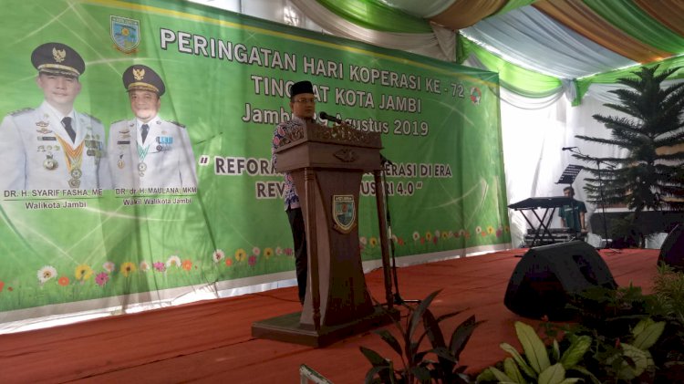 Hadiri Peringatan HUT Koperasi ke-72 Ini Harapan Wawako Jambi