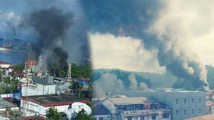 Jayapura Membara! Massa Bakar Kantor Telkom