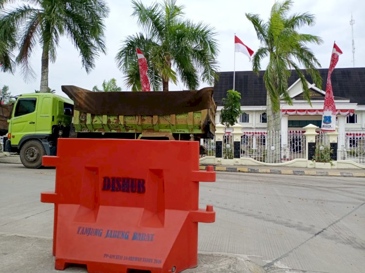 Dishub Tanjabbar Takut Hentikan Mobil Tonase Besar