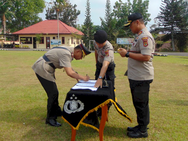 Kompol Yudha Resmi Jabat Waka Polres Muarojambi