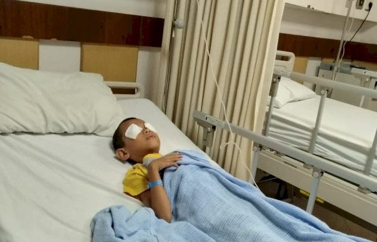 BREAKING NEWS!! Diduga Akibat Kabut Asap, Satu Anak Dirawat di RS Siloam Jambi