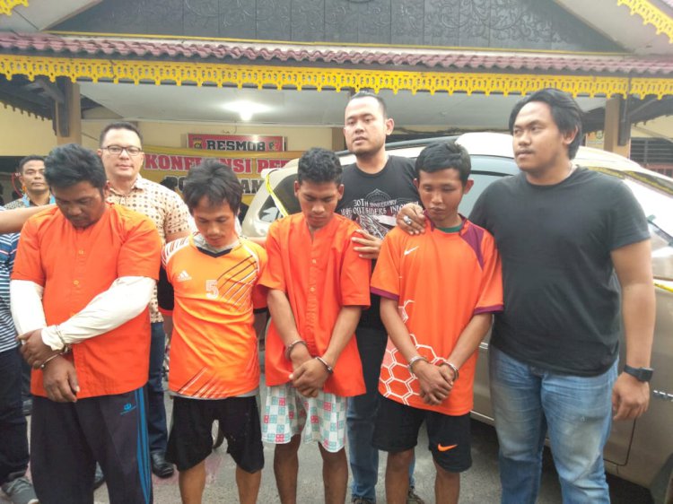 Empat Sindikat Perampok Sarang Walet Diringkus Tim Resmob Polda Jambi
