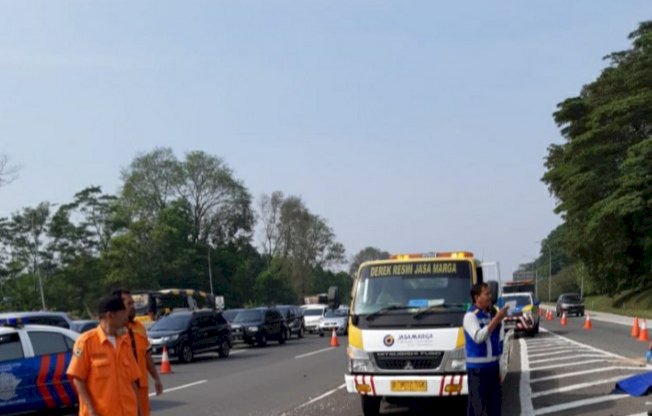 Tiga Orang Tewas Kecelakaan Tol Jagorawi