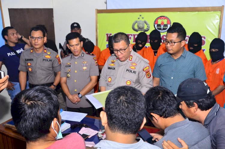 7 Komplotan Pencuri Sarang Walet Bersenpi Diringkus Polisi