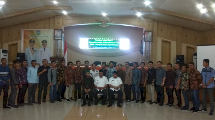 Wabup Buka Latihan kader II HMI Cabang Sarolangun Tingkat Nasional