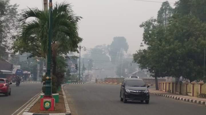 DUH! Udara Bungo Tidak Sehat Pagi Ini