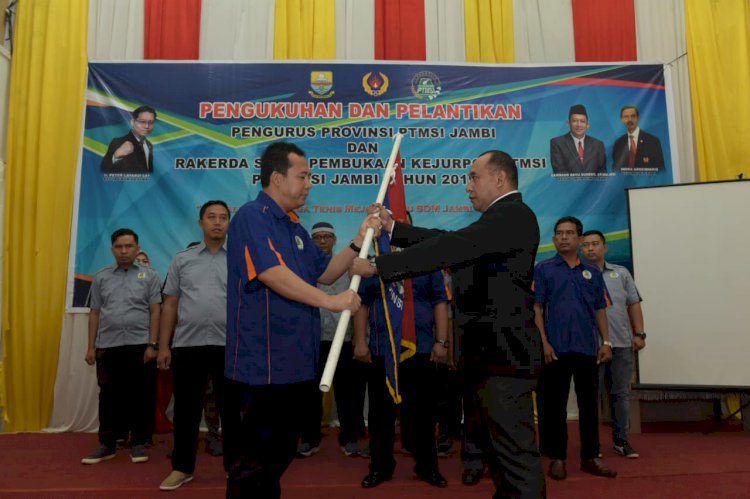 BBS Resmi Dilantik Menjadi Ketua Umum PTMSI Provinsi Jambi