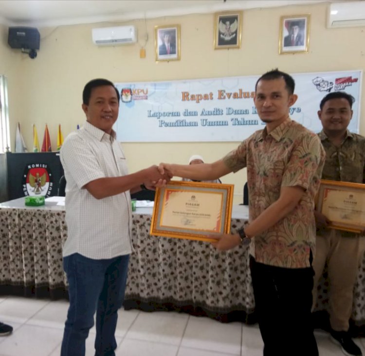 Laporan Kampanye, KPU Beri Penghargaan Terbaik kepada Partai Golkar